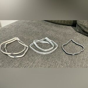 Under Armour HeadBands NEW NEVER WORN WHITE/GREY/BLACK